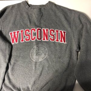 Long sleeve university of Wisconsin crew neck XS